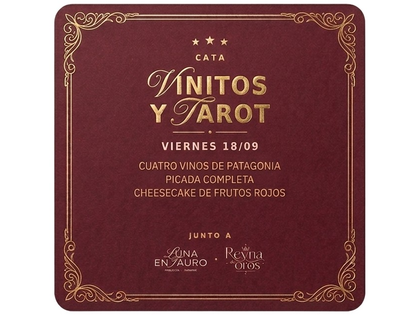 Vinitos + Tarot - Vie 18/09. 20 hs. de CATA´S VINOTECA