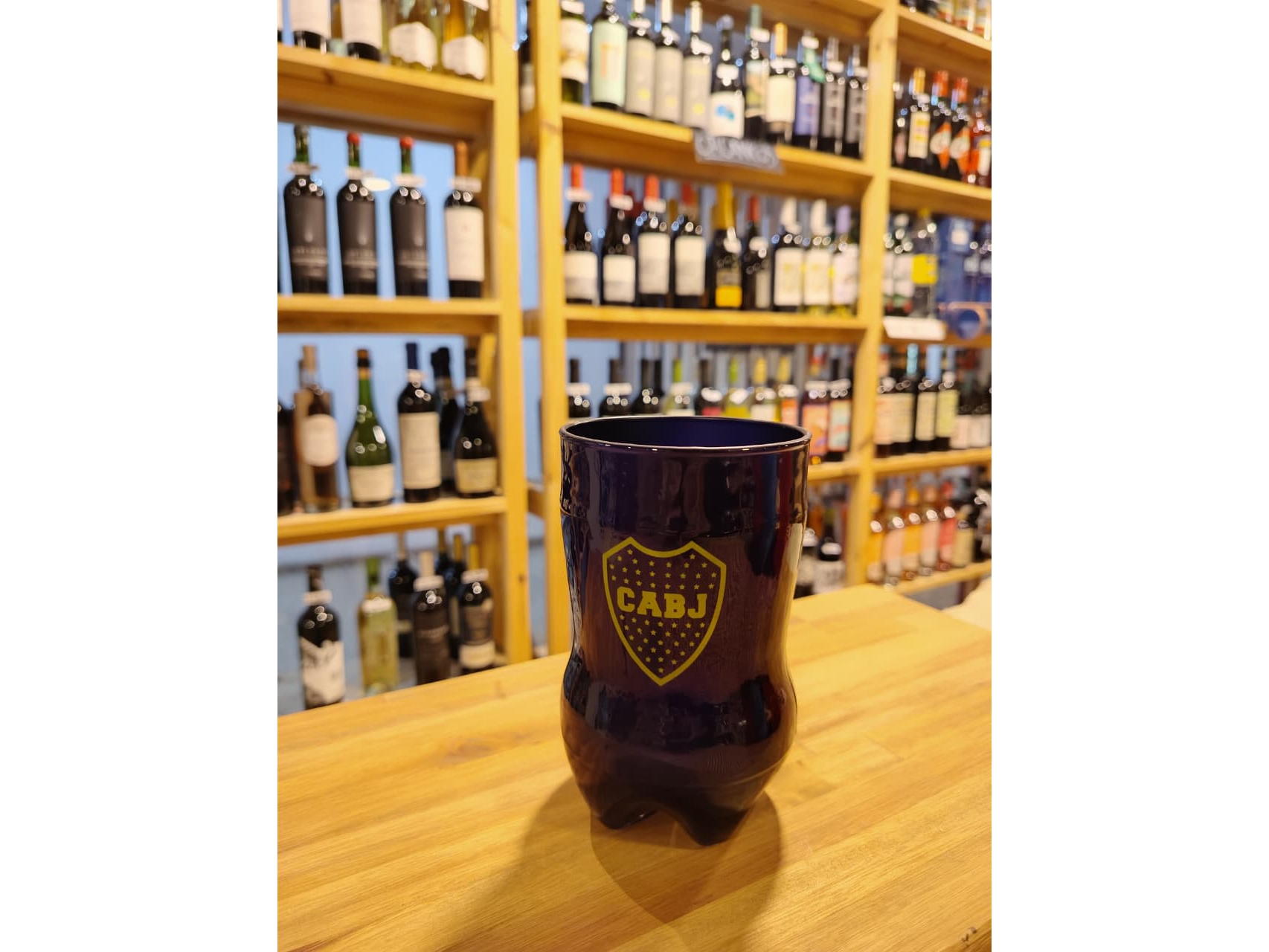 Vaso Botella Recortada  x 800 ml. BOCA.