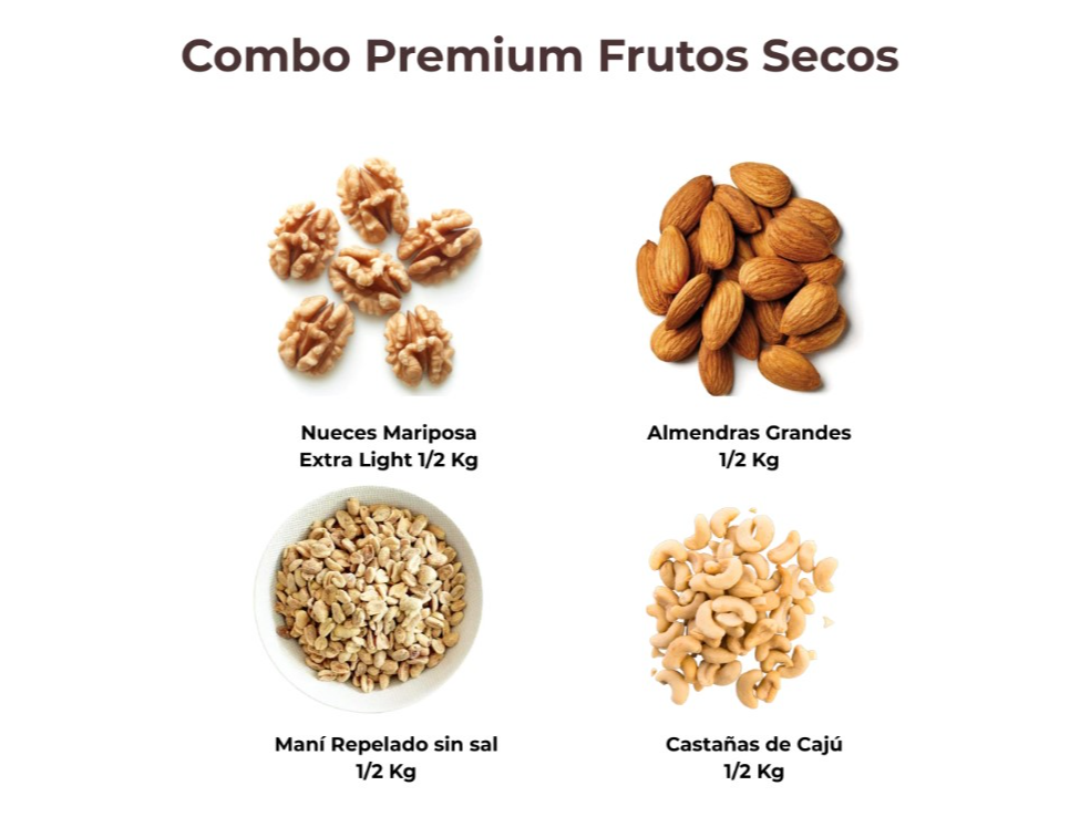 Combo Premium Frutos Secos