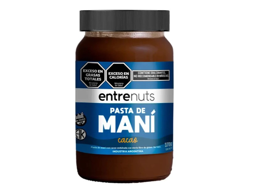 PASTA DE MANI CACAO ENTRENUTS