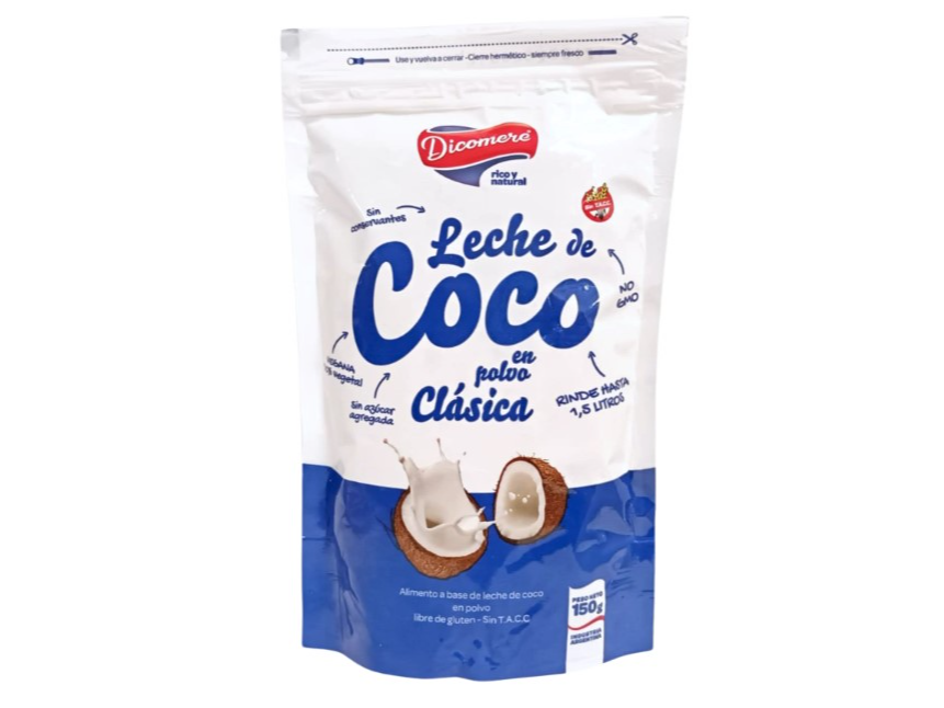 LECHE DE COCO EN POLVO SIN TACC