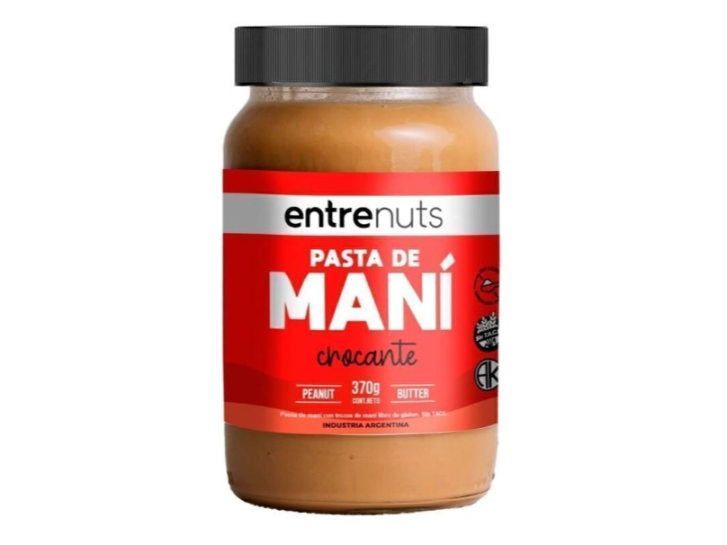 PASTA DE MANI CROCANTE ENTRENUTS