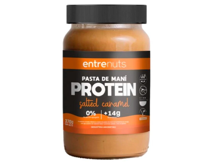 PASTA DE MANI PROTEIN CARAMEL ENTRENUTS