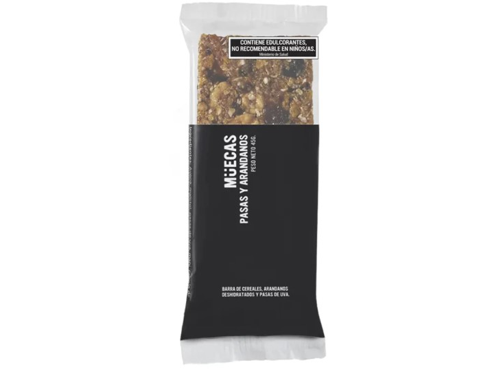 BARRA DE CEREAL VARIOS SABORES  MUECAS