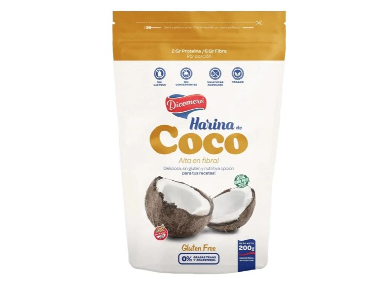 HARINA DE COCO SIN TACC