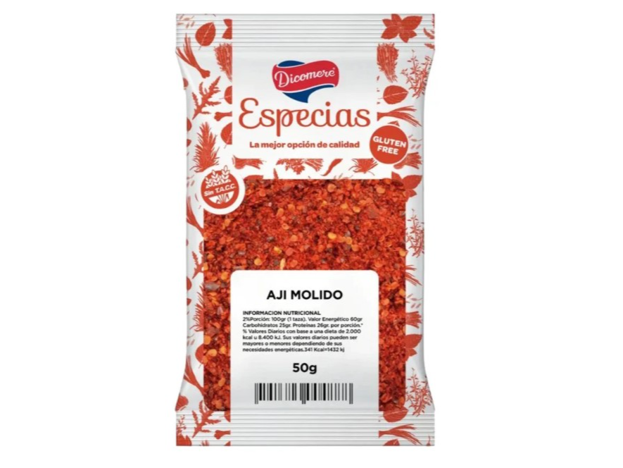 AJI MOLIDO SIN TACC
