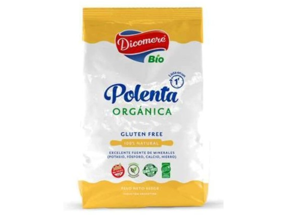 POLENTA ORGANICA COCCION RAPIDA LIBRE DE GLUTEN