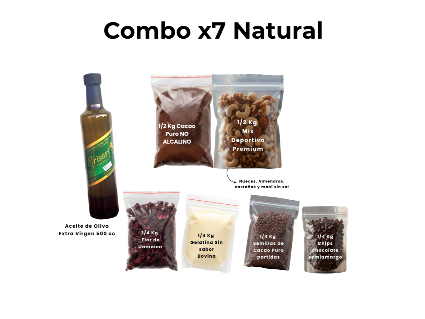 Combo x7 Natural Premium