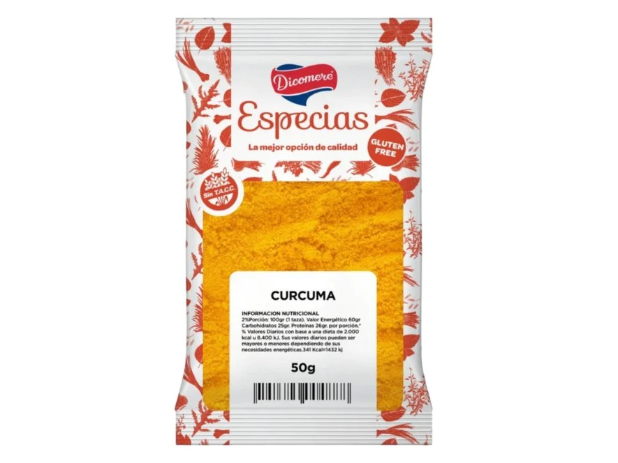 CURCUMA SIN GLUTEN