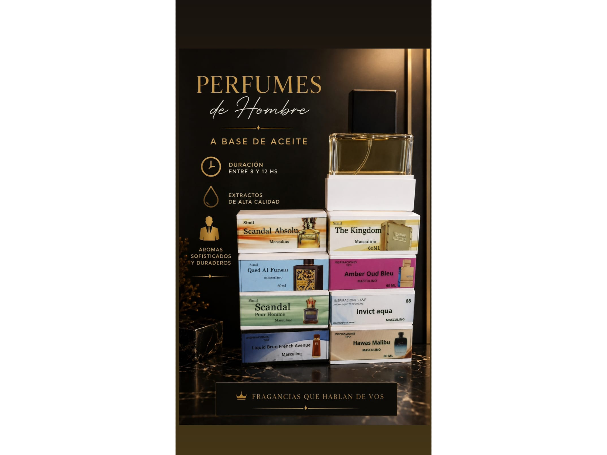 💣PERFUMES A BASE DE ACEITE 🪔