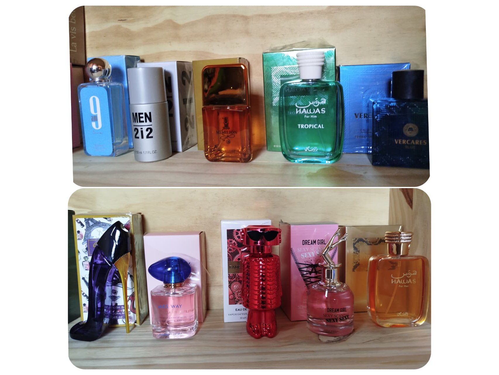 Minis de 30 y 50 ML importados ⚡💣 de PERFUMES A y V