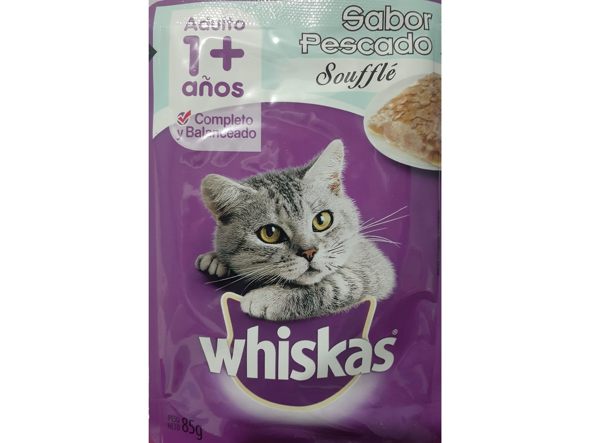 Whiskas salsa sabor souffle pescado
