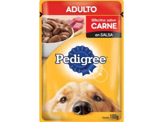Pedigree salsa cachorro sabor carne