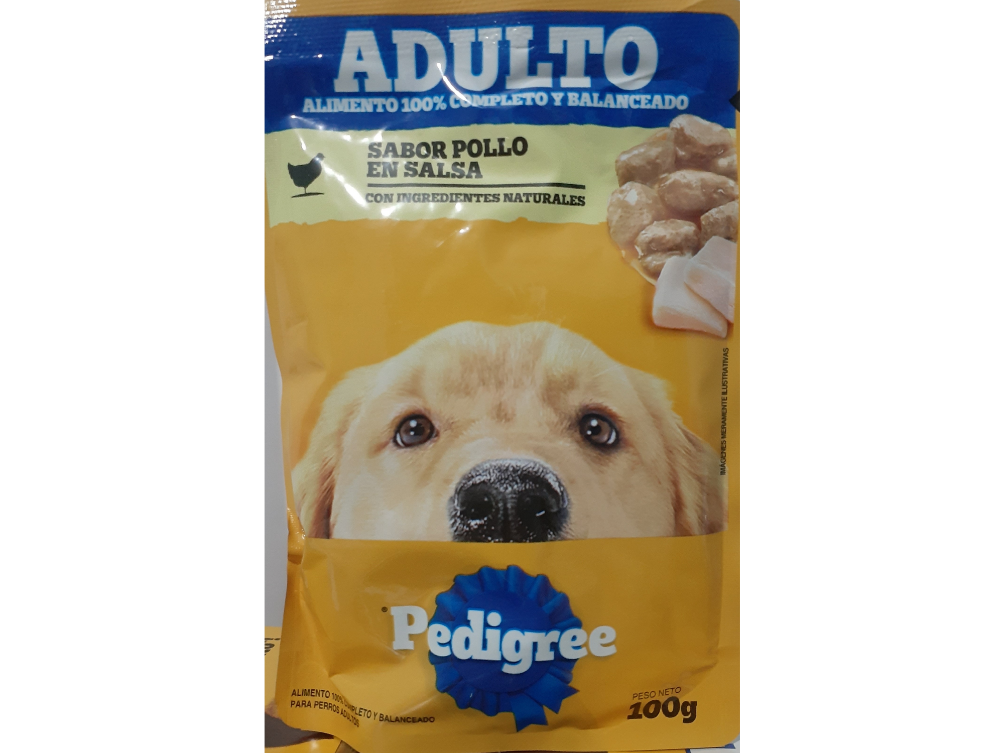 Pedigree salsa pollo