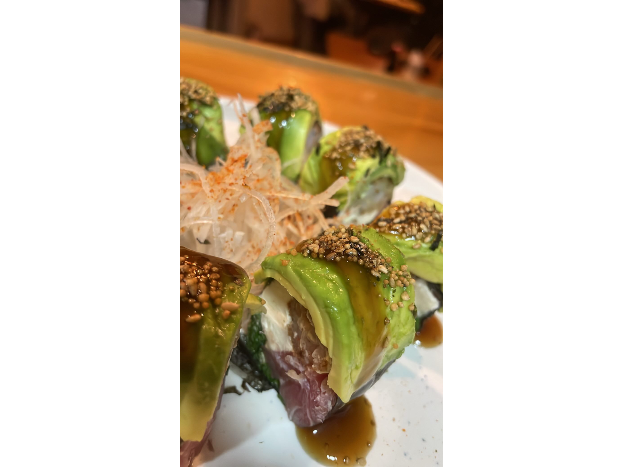 Abocado Ebi Maguro.