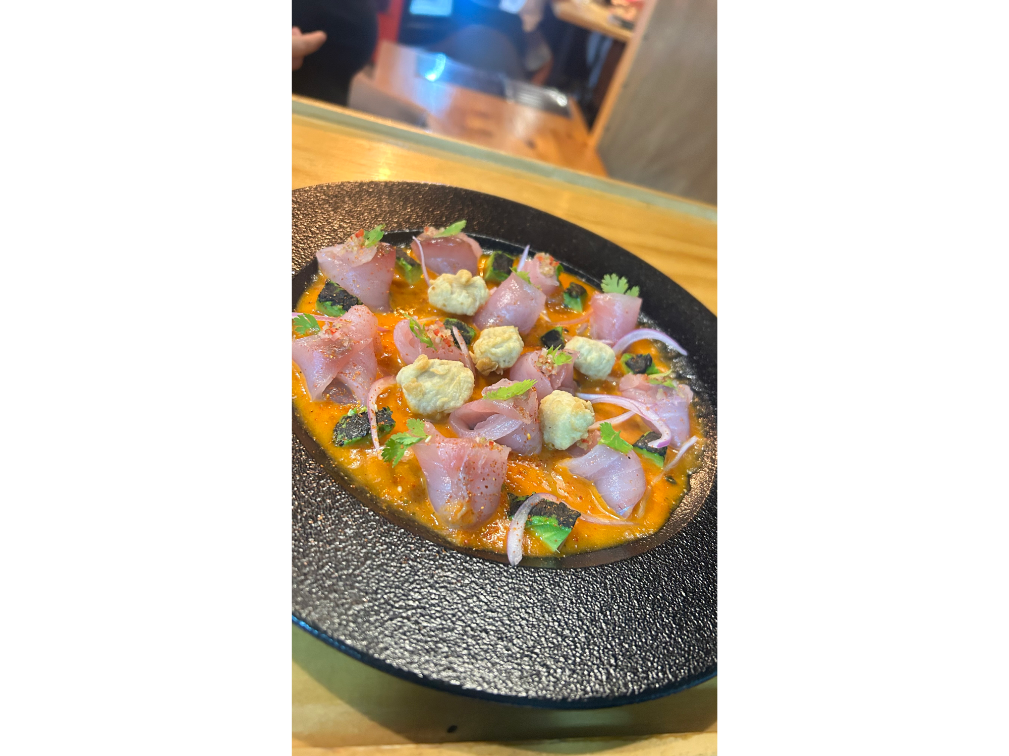 Tiradito de Pescado Blanco