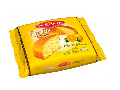 TORTA DE NARANJA X 400 GR