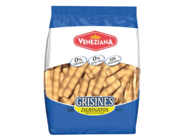 ZIGRINATO BLANCO x 180 GR