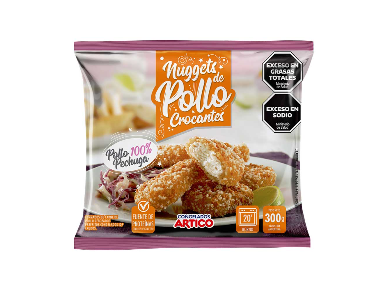 NUGGETS DE POLLO X300 GR
