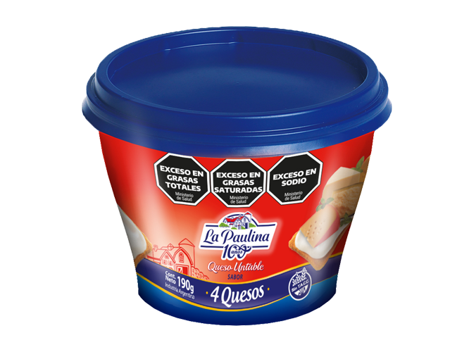 QUESO UNTABLE 4 QUESOS