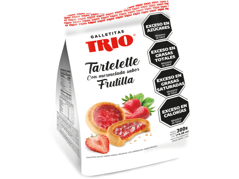 TARTELETTE FRUTILLA X300 GR