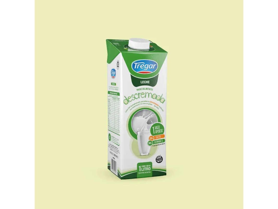 LECHE DESCREMADA PACK X12 U