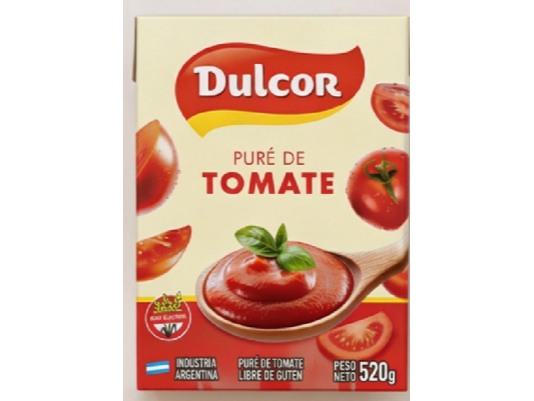 PURE DE TOMATE X 520 GR