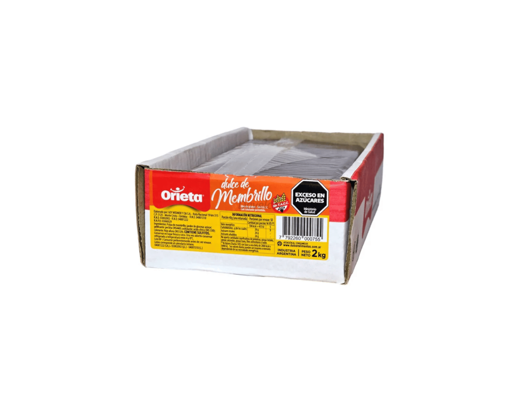 MEMBRILLO CAJON X 2 KG