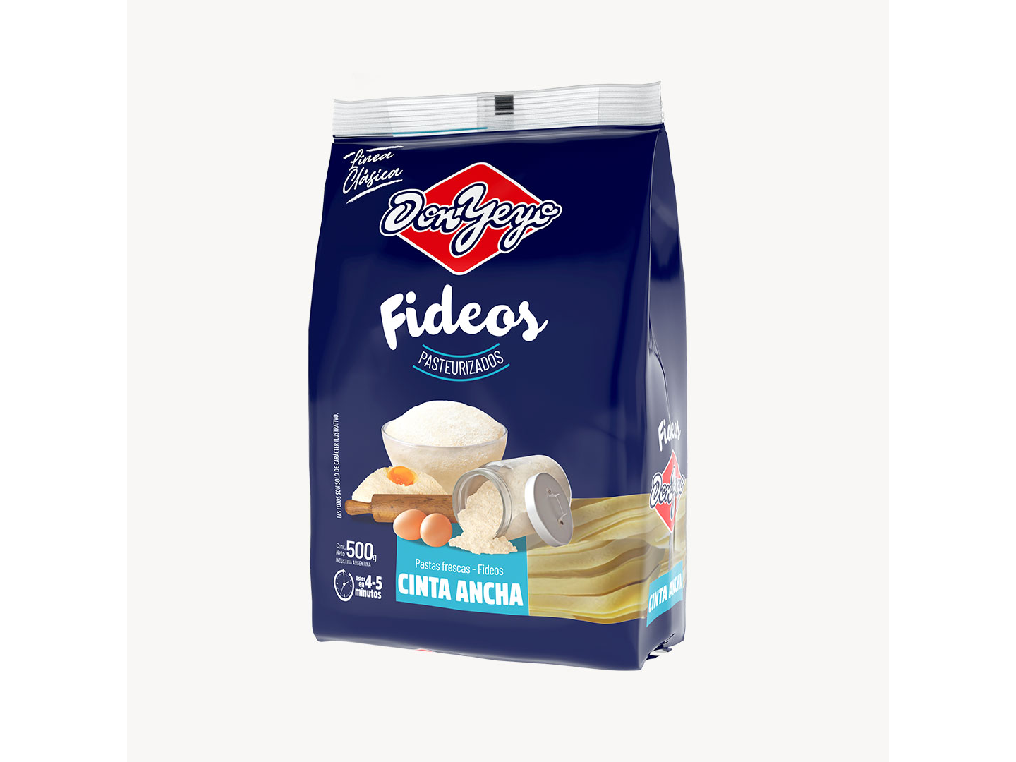 FIDEOS CINTA ANCHA X500 GR