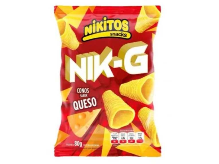 CONOS SABOR QUESO X80 GR