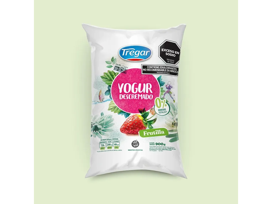 SACHET DESC. FRUTILLA 900 ML