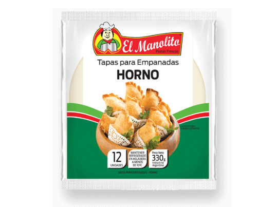 TAPAS P/ EMPANADAS DE HORNO X 12 UNIDADES