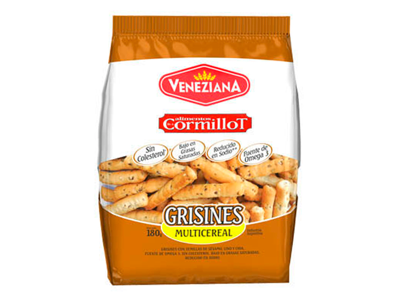 GRISINES MULTICEREAL x180 GR