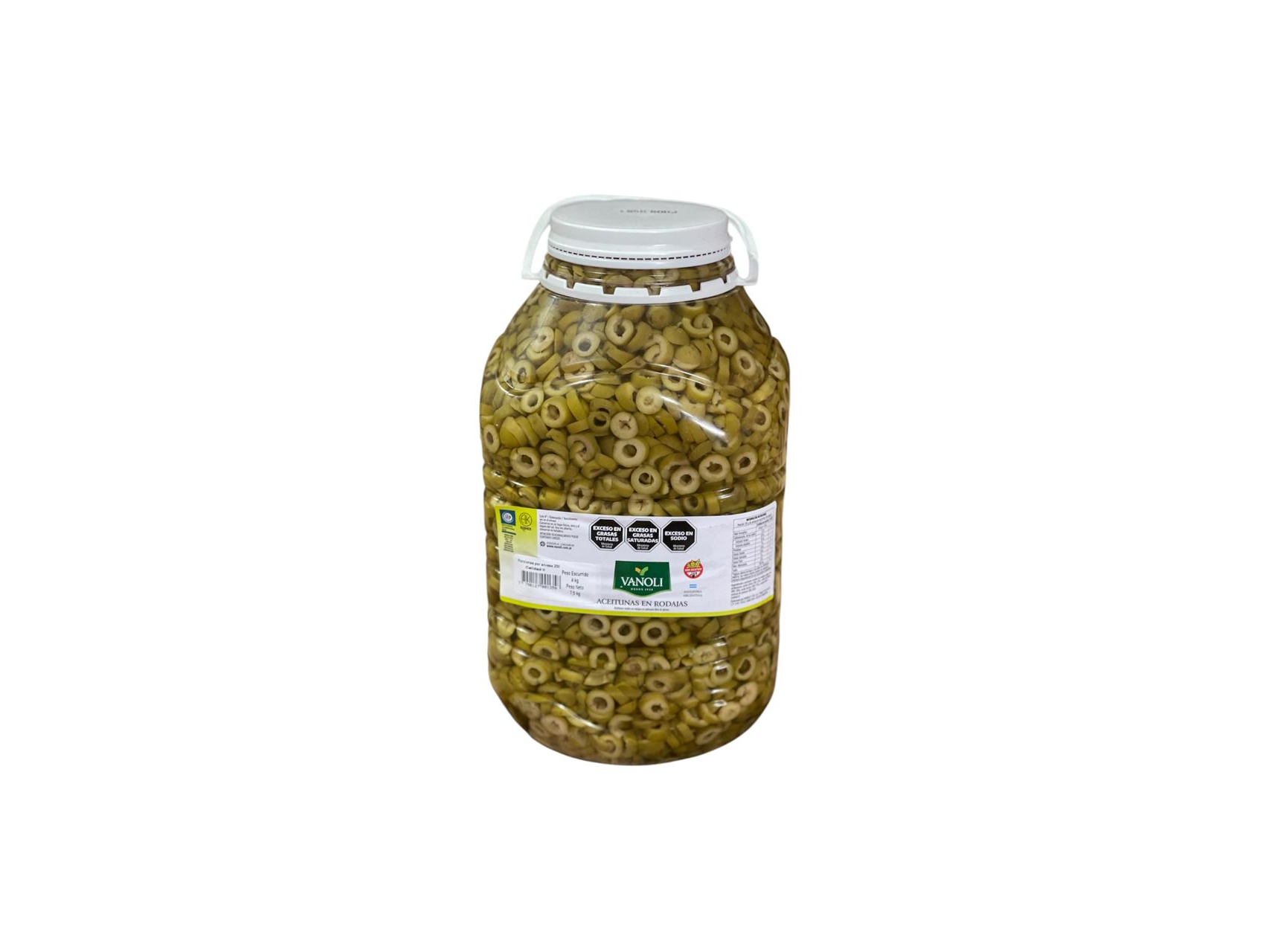 ACEITUNAS RODAJA X7.5 KG