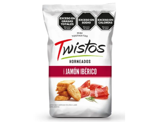TWISTOS JAMÓN X 40 GR