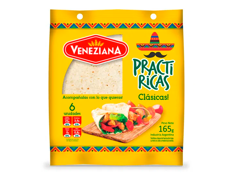 TORTILLAS X165 GR