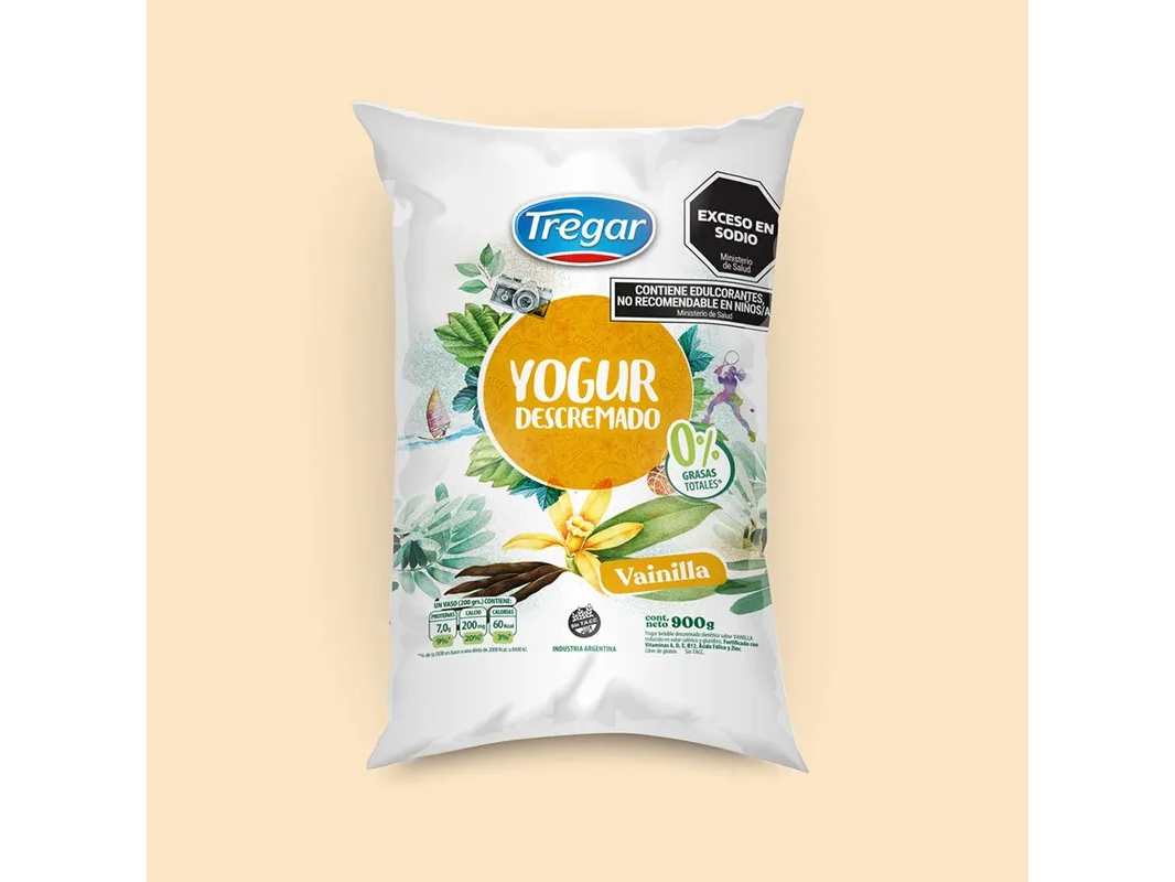 SACHET DESC. VAINILLA 900 ML