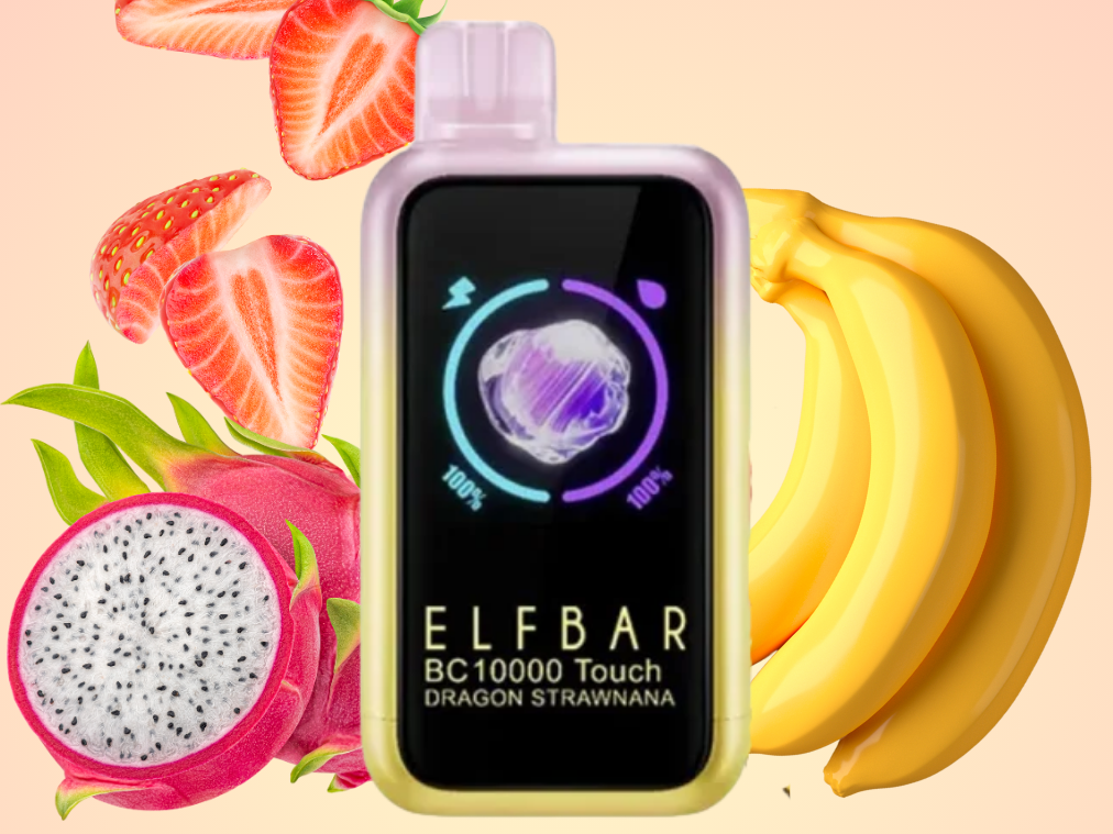 ELFBAR TOUCH DRAGON STRAWNANA