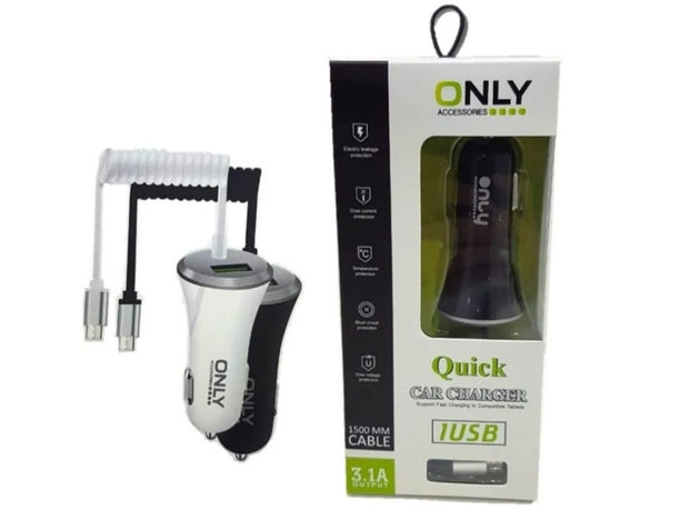 CARGADOR DE AUTO ONLY