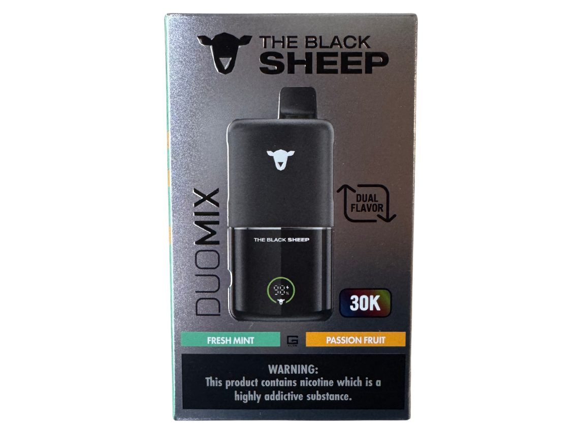 Fresh mint & passion fruit