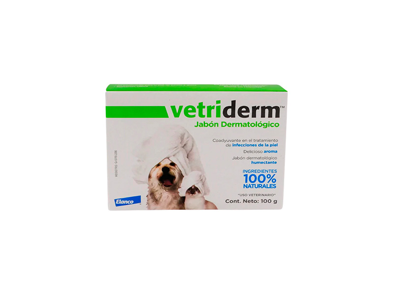 Vetriderm Jabon 100gr Elanco