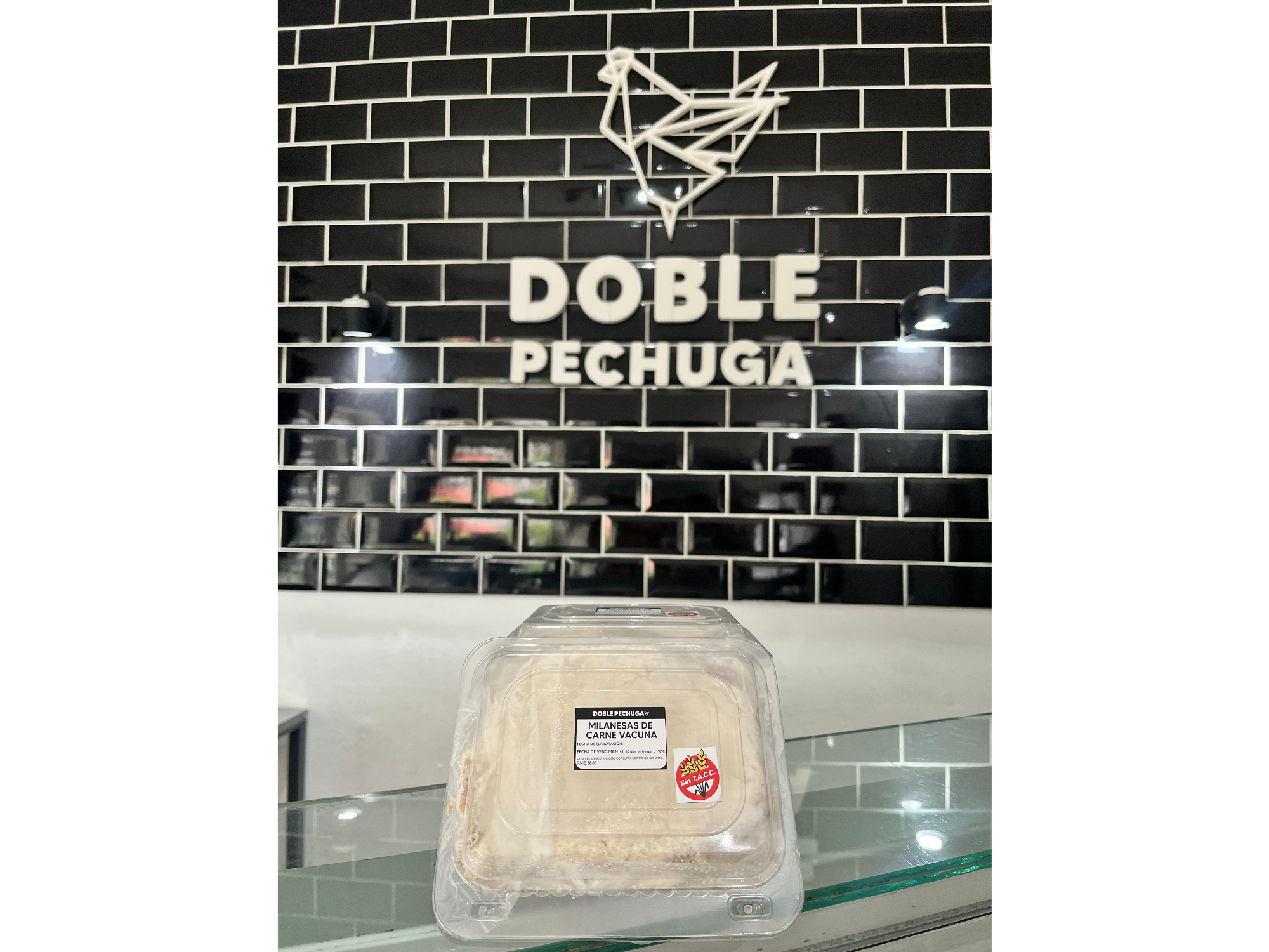 Milanesa de carne sin T.A.C.C