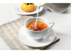 Té Green Hills con leche