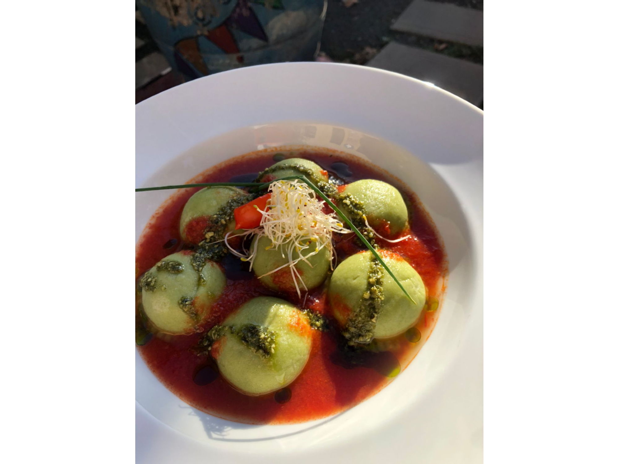 Sorrentino De Ricota Al Pomodoro E Basilico