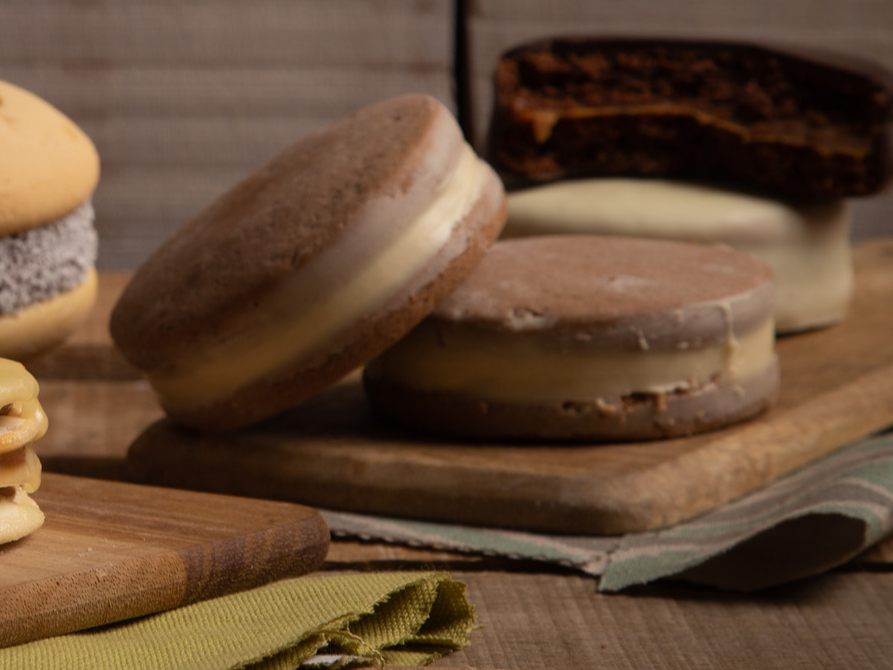 Alfajor de almedras Mini x 4 u.