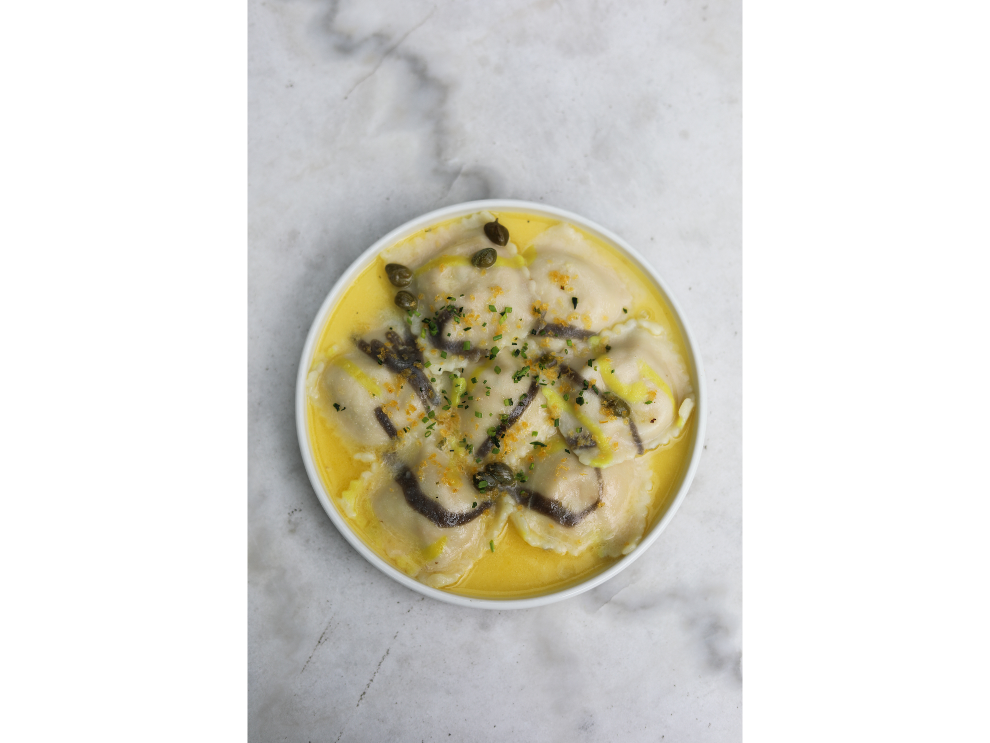 Ravioli de Trucha al limone