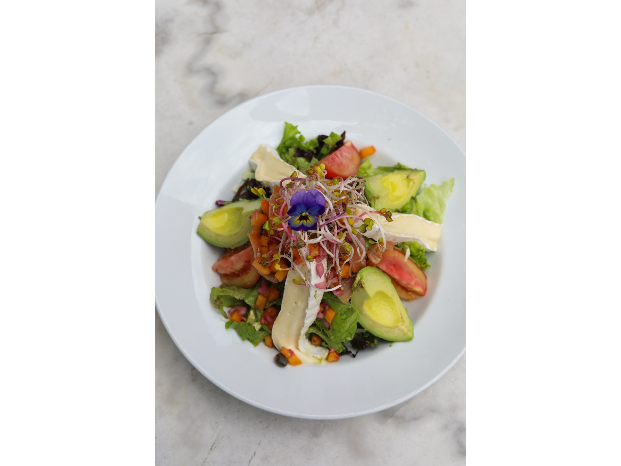 Ensalada Salmón ahumado