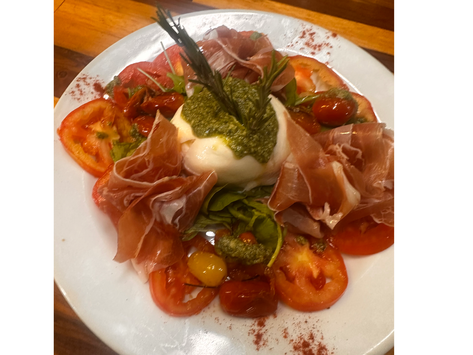 Burratina & Prosciutto