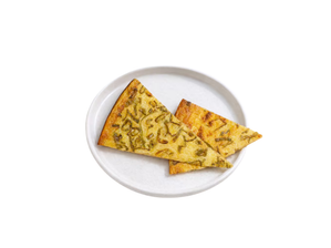 PORCION FAINA CON VERDEO de La Pizzeria De Magus