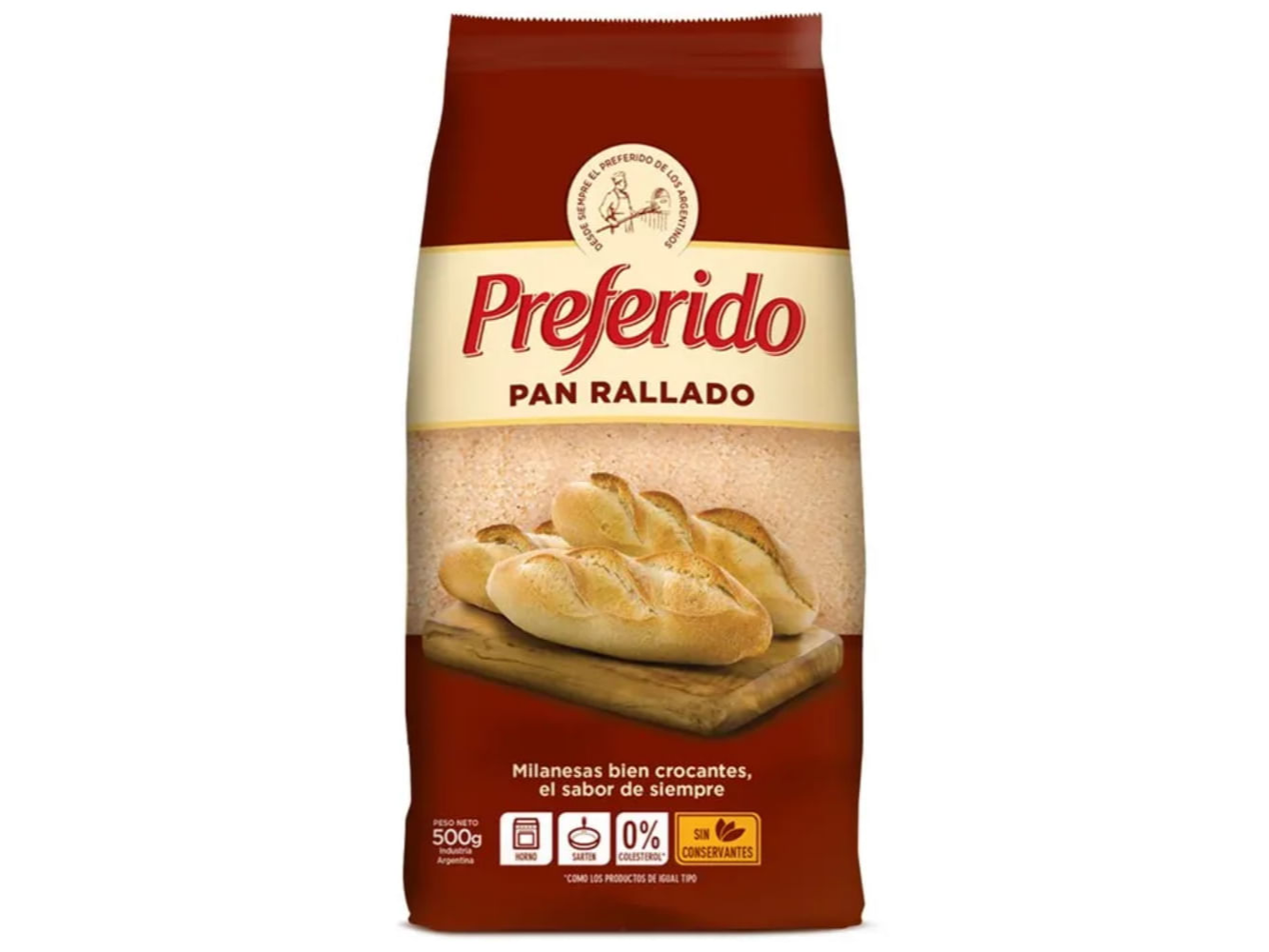 Pan rallado Preferido 500gr